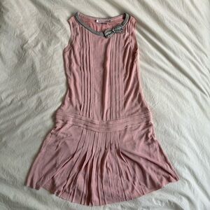 vintage christian dior silk dress